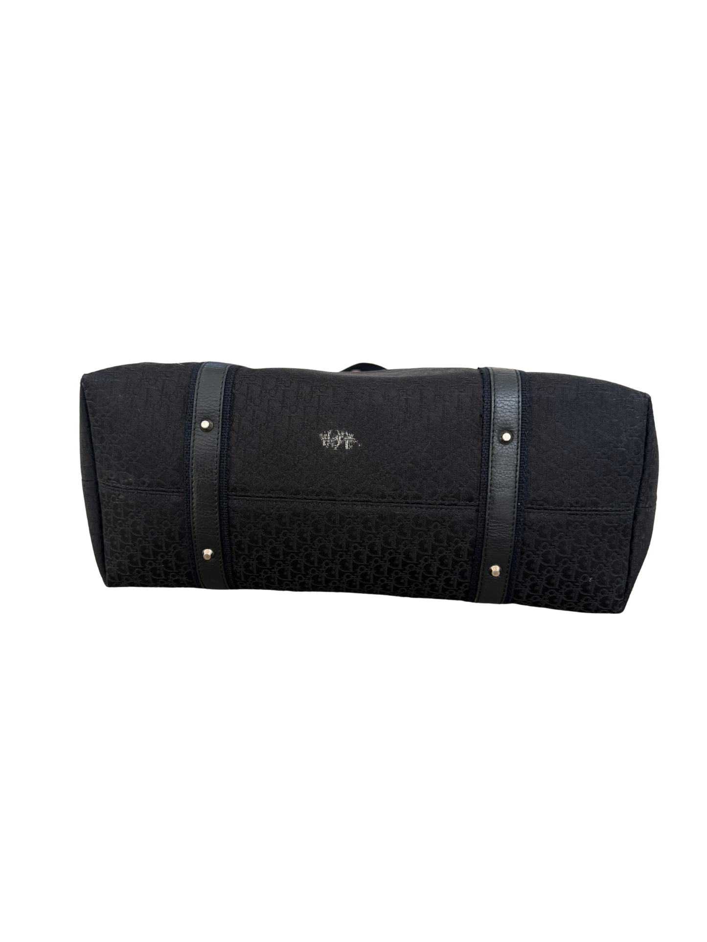 Dior Monogrammed Tote - Black