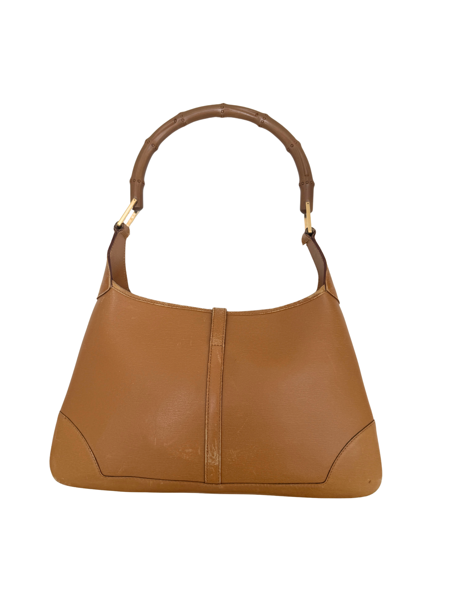 Gucci Bamboo Jackie Bag - Tan