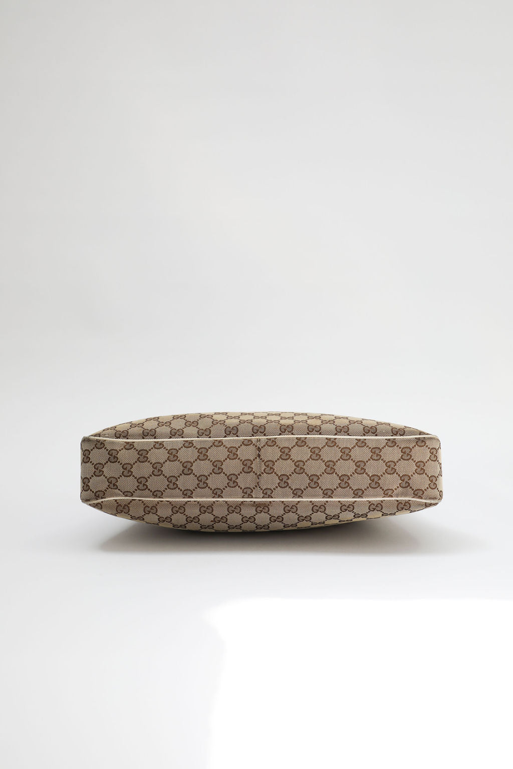 Gucci Monogram Charmy Tote Bag - Beige