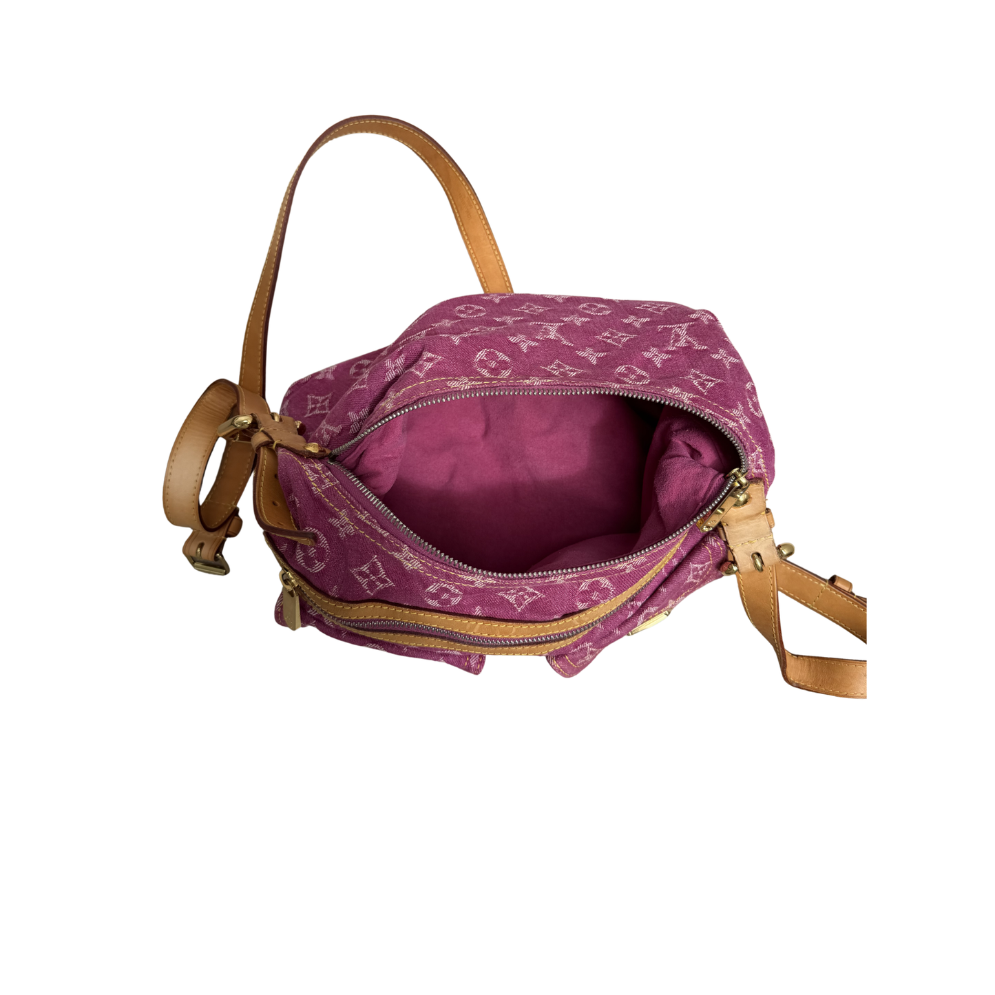 Louis Vuitton Baggy PM Monogram Shoulder Bag - Pink