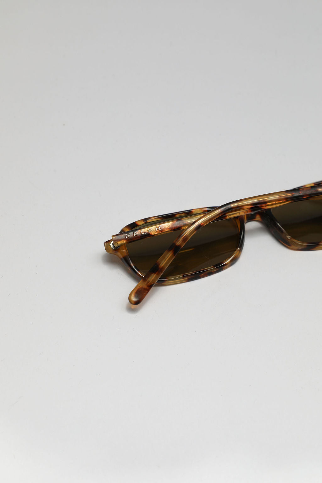 Ralph Lauren Amber Tortoiseshell Rectangular Sunglasses