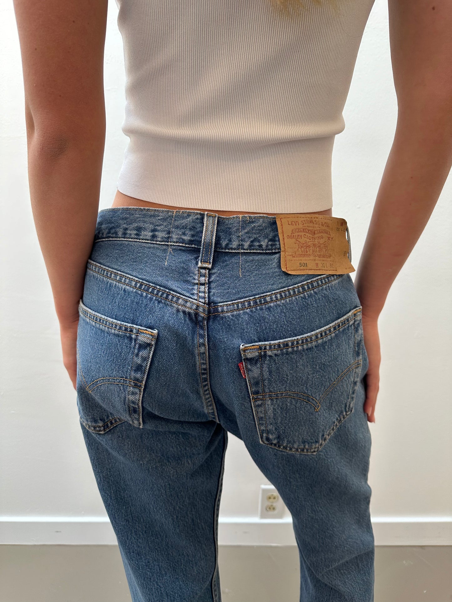 Levi Strauss x Bella Dahl Jeans - Blue & Pink (28)