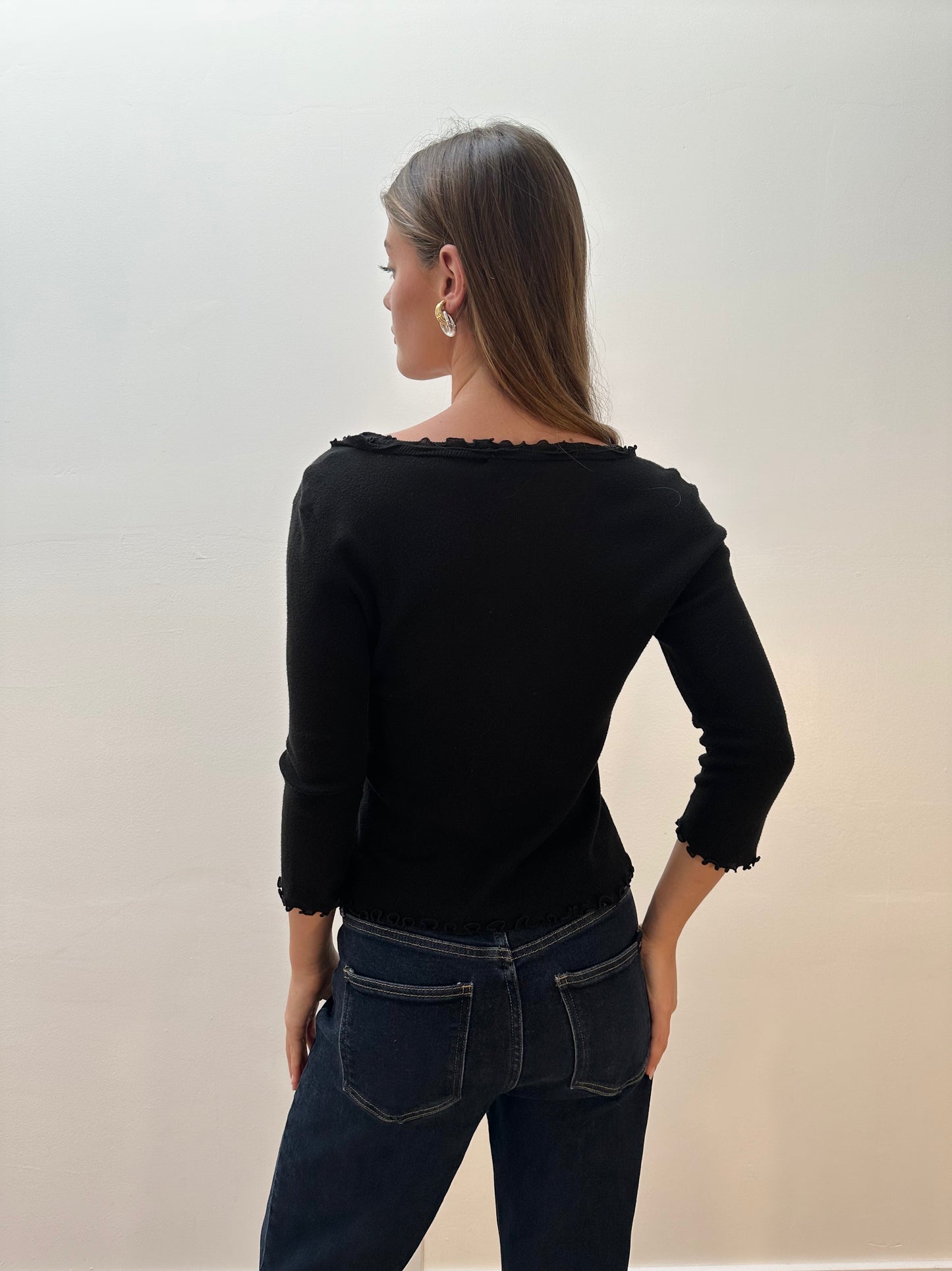 Prada Cardigan (XS/S) - Black