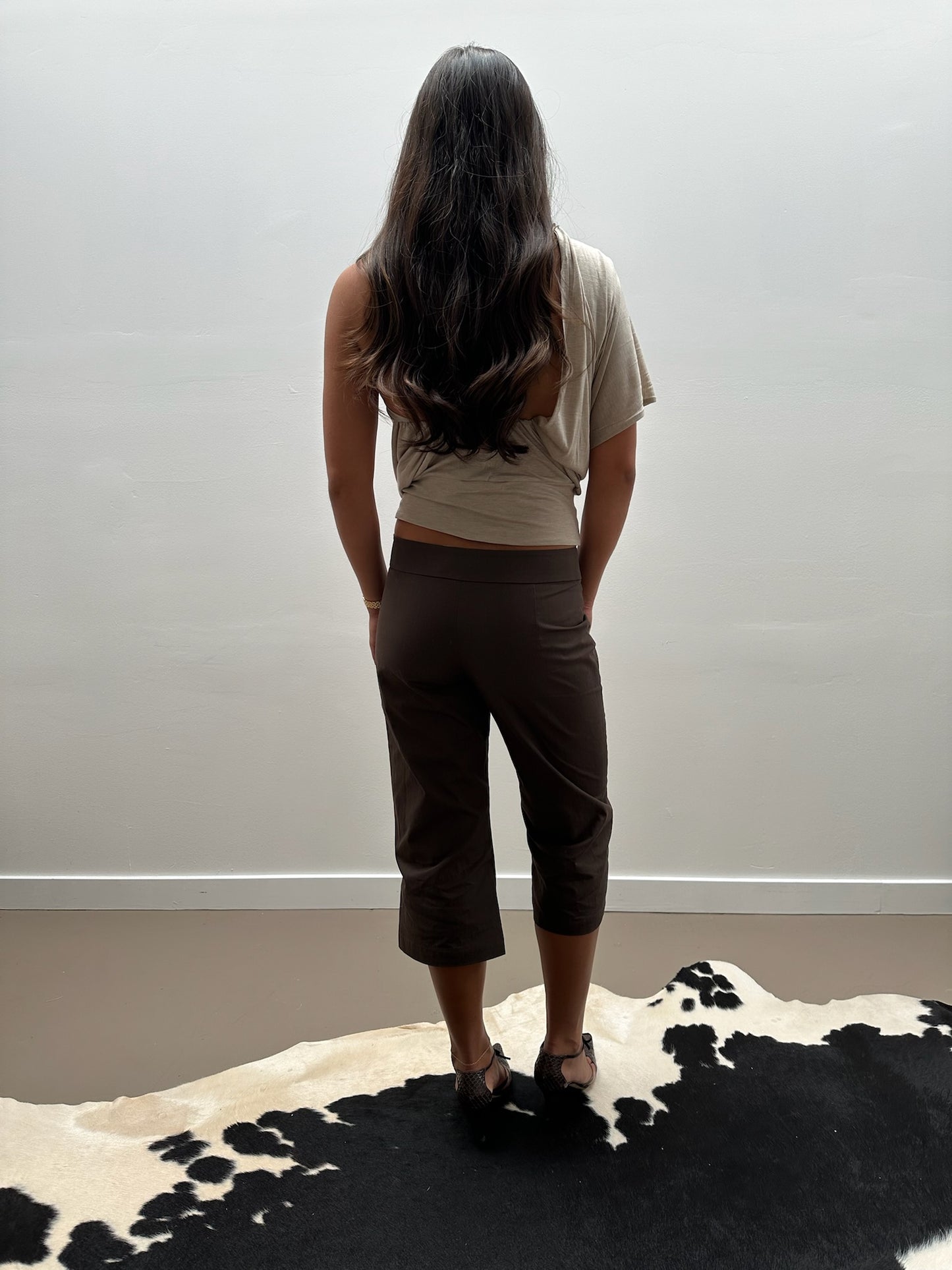 Miller Capri in Brown