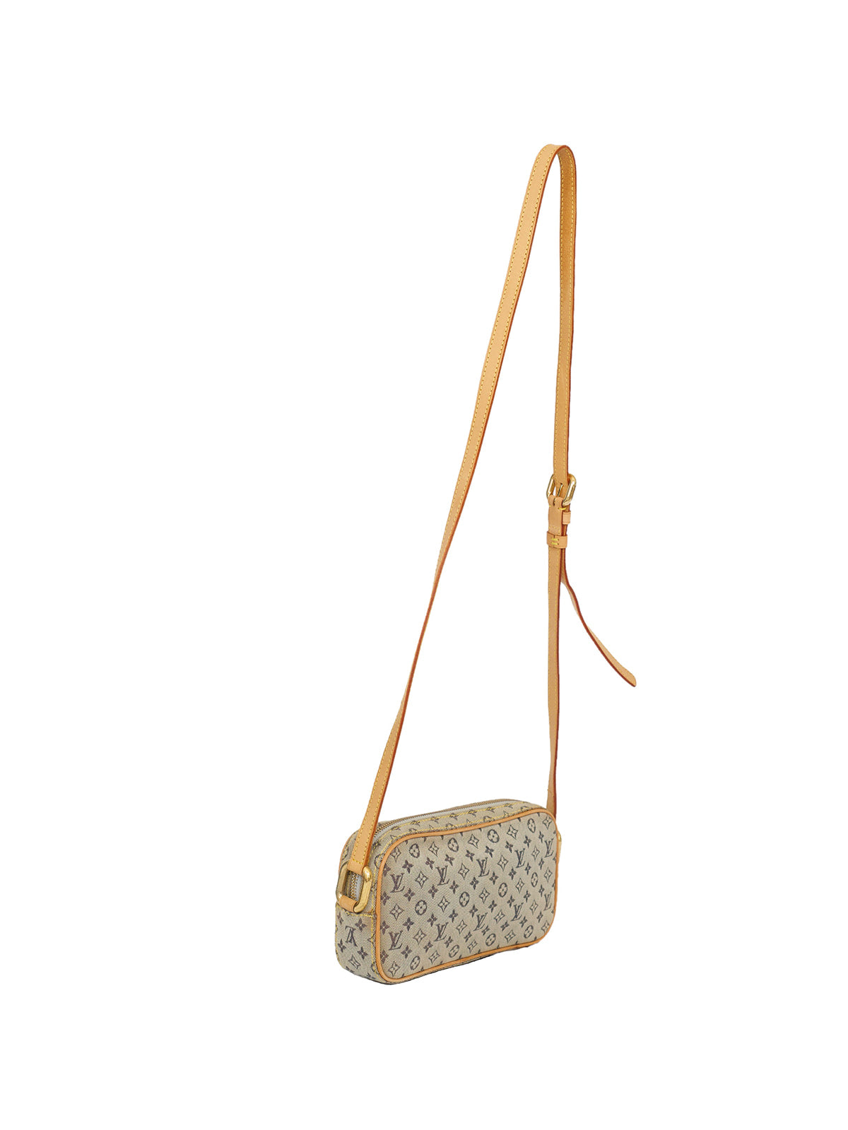 Grey & Navy Louis Vuitton Mini Juliette Shoulder Bag