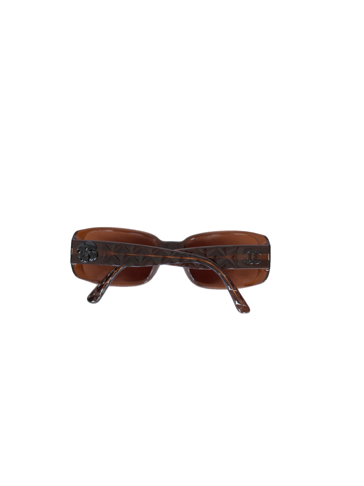Chanel Quilted Sunglasses - Brown