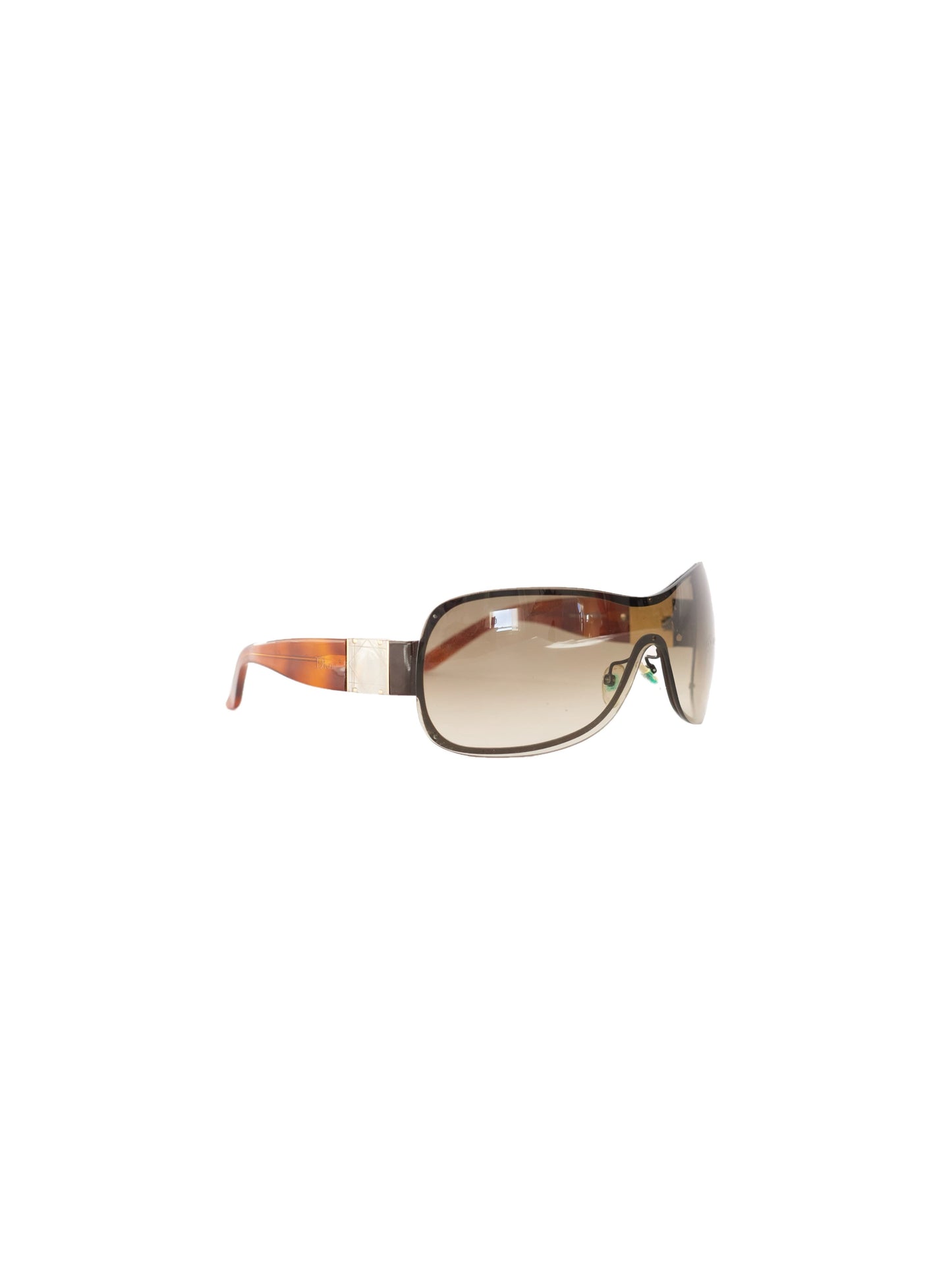 Christian Dior Shield Sunglasses - Brown Tortoise