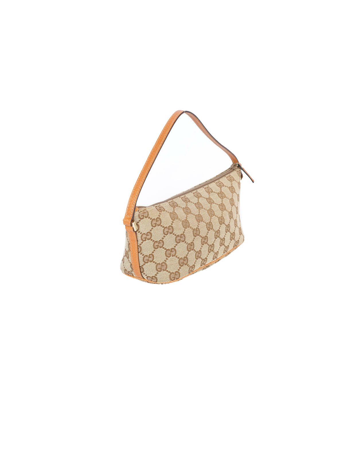 Biege Gucci GG Mini Pochette