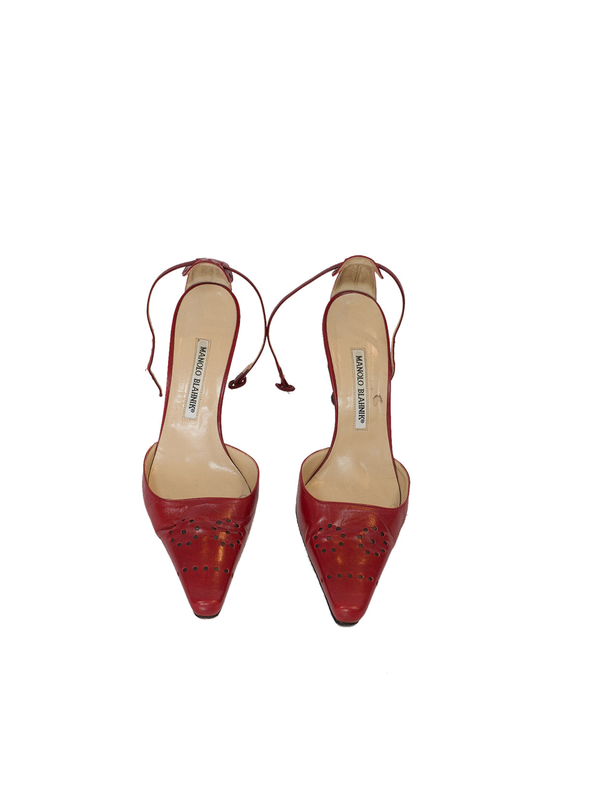 Cherry Red Manolos