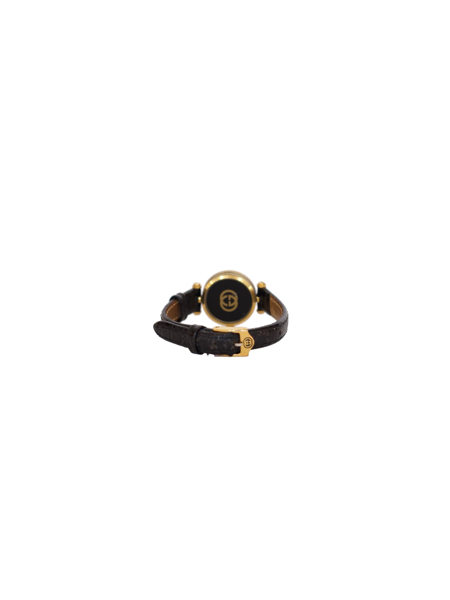 Gucci GG Vintage Watch - Black & Gold