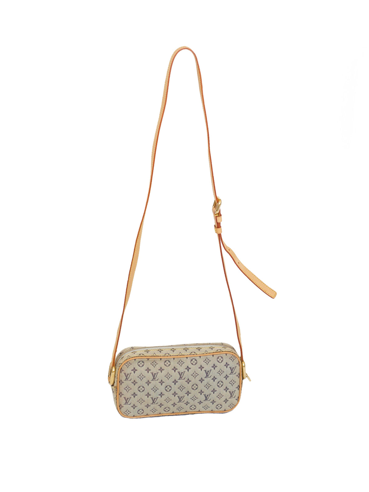 Grey & Navy Louis Vuitton Mini Juliette Shoulder Bag
