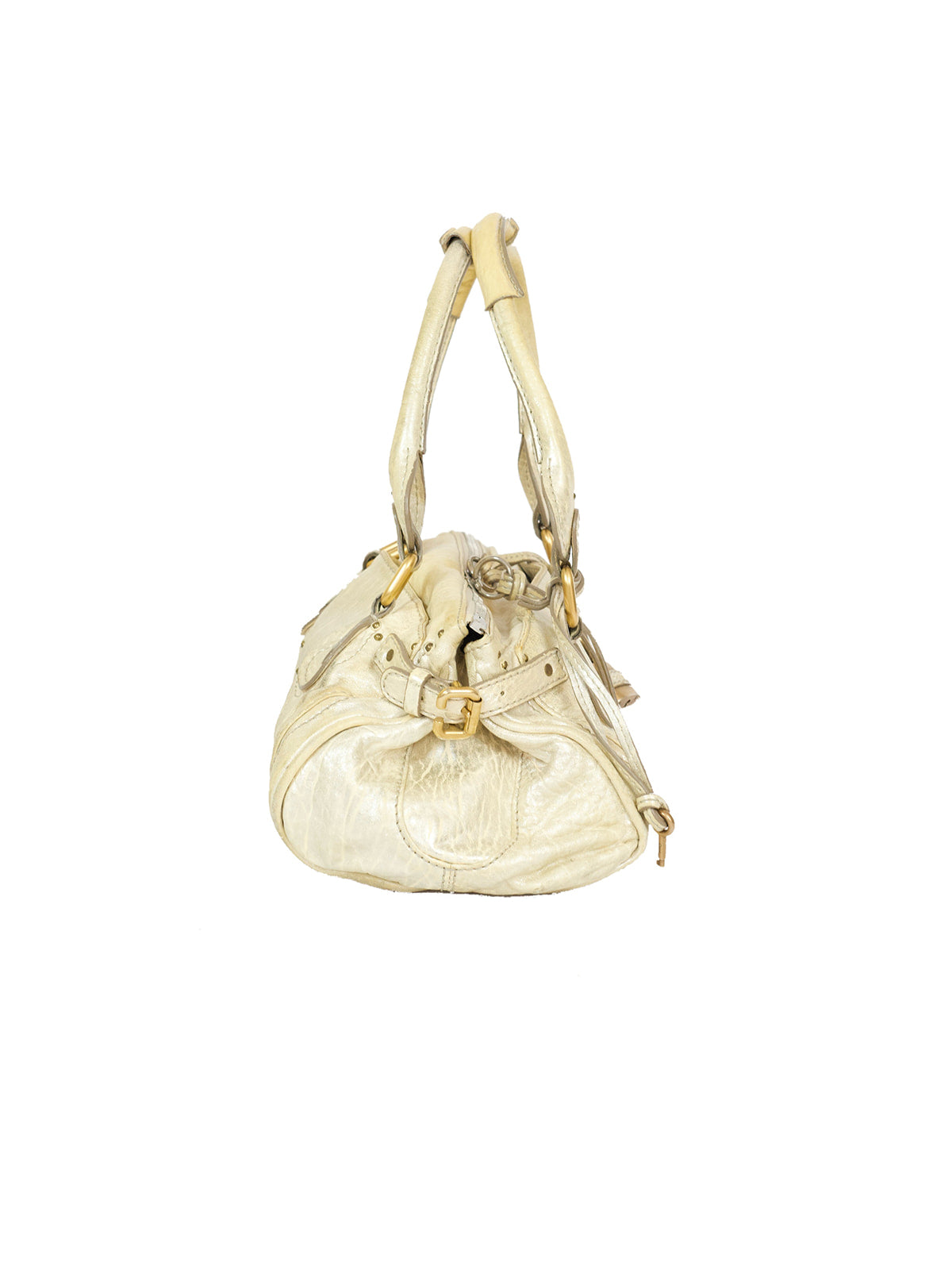 Metallic Gold Chloé Paddington Satchel