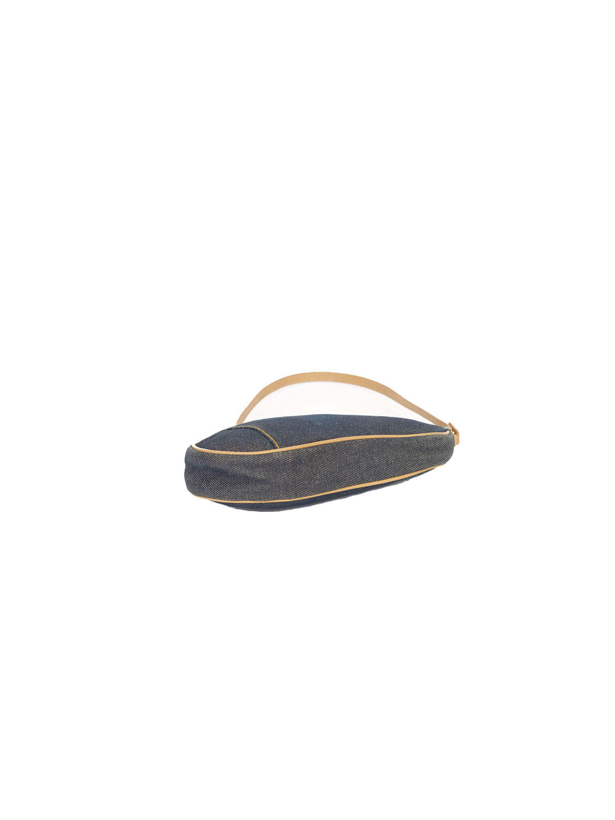 Denim Dior Mini Saddle Bag