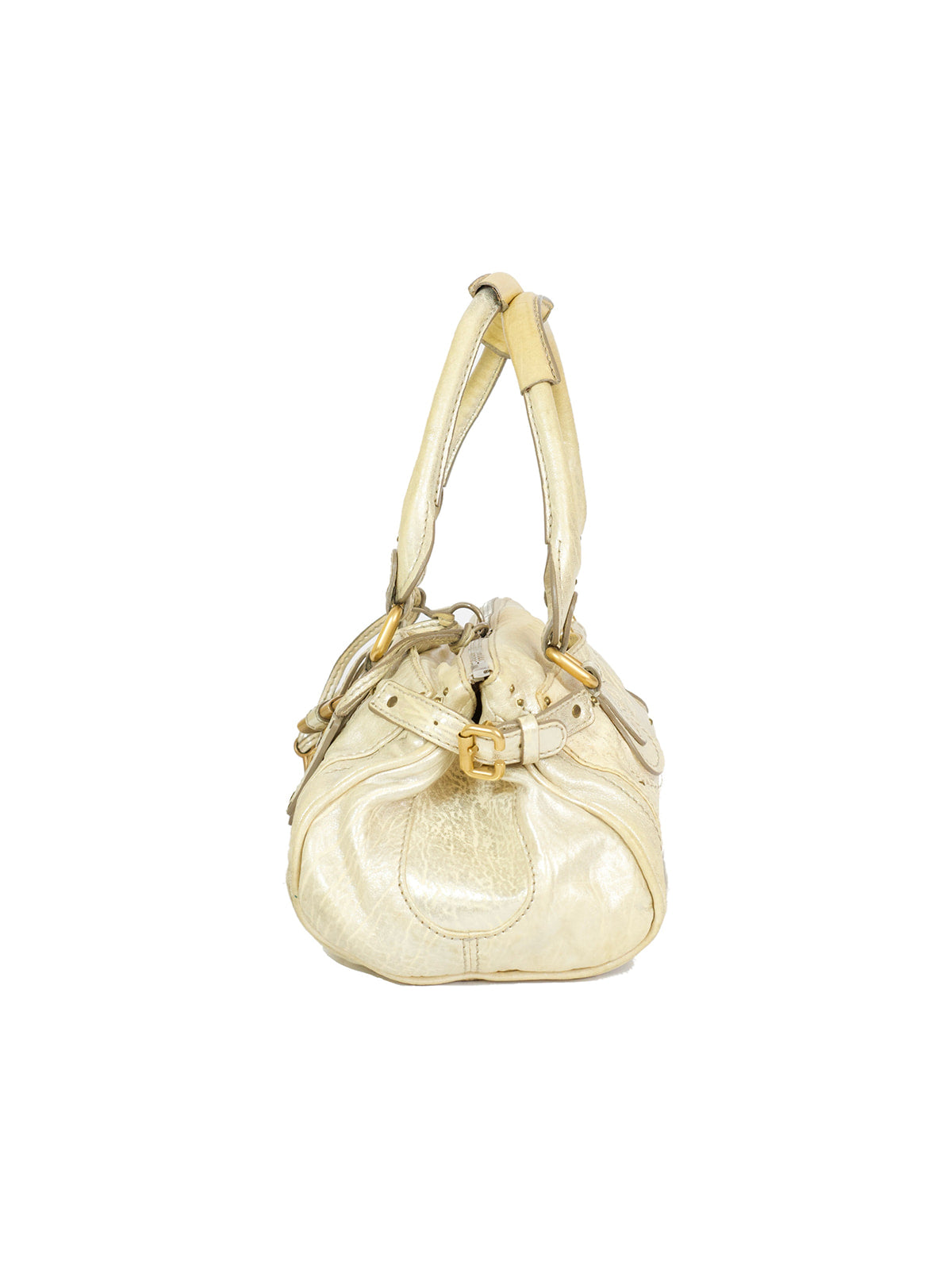 Metallic Gold Chloé Paddington Satchel