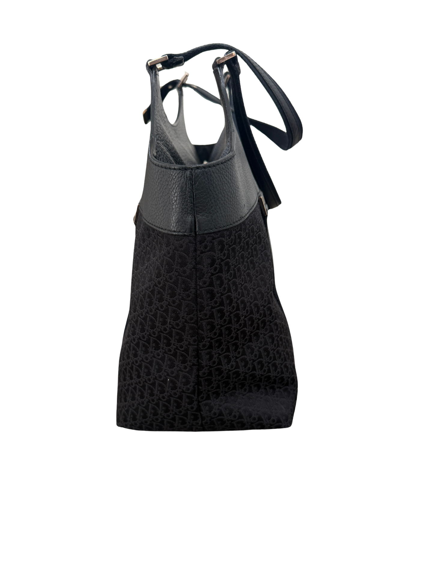 Dior Monogrammed Tote - Black