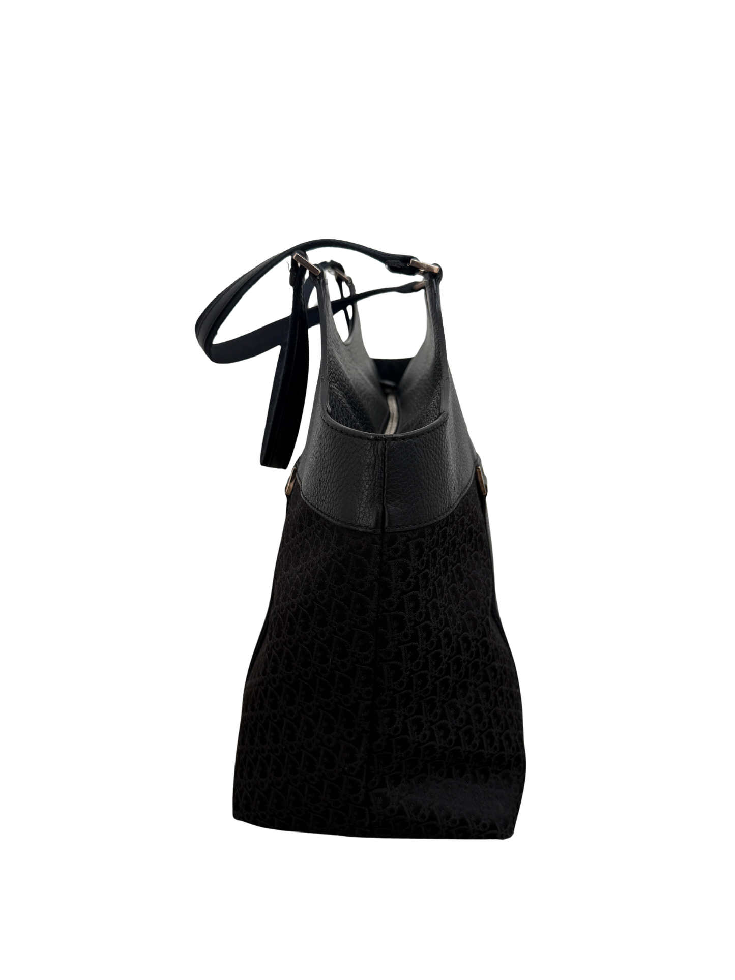 Dior Monogrammed Tote - Black