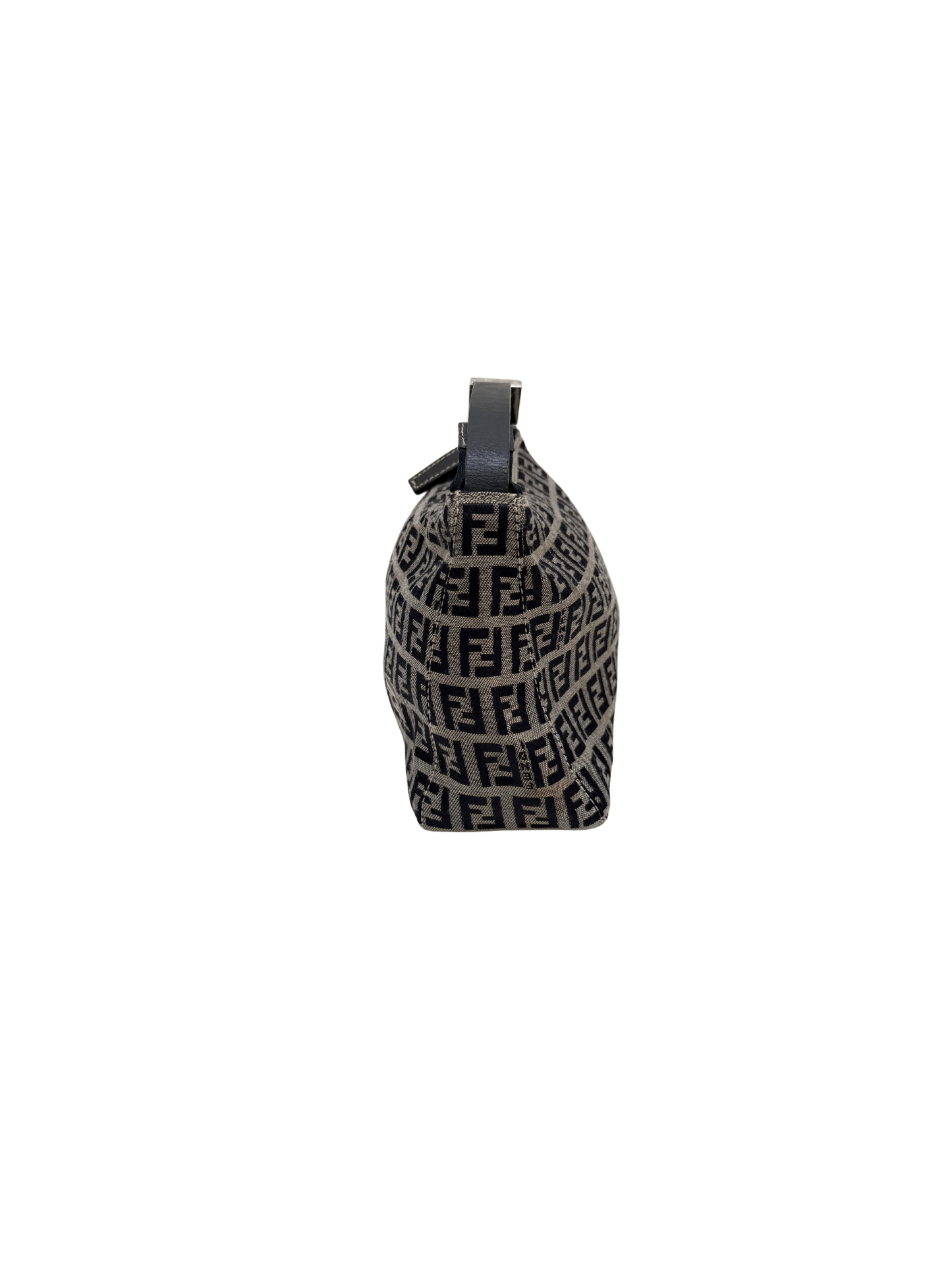 Fendi Zucca Pochette Bag - Navy