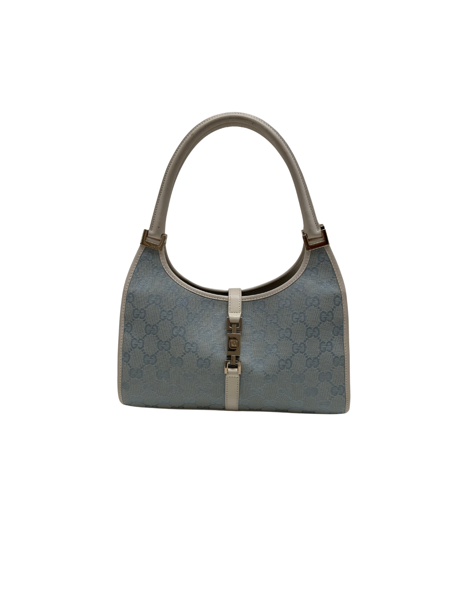 Gucci Jackie Bag - Blue Canvas