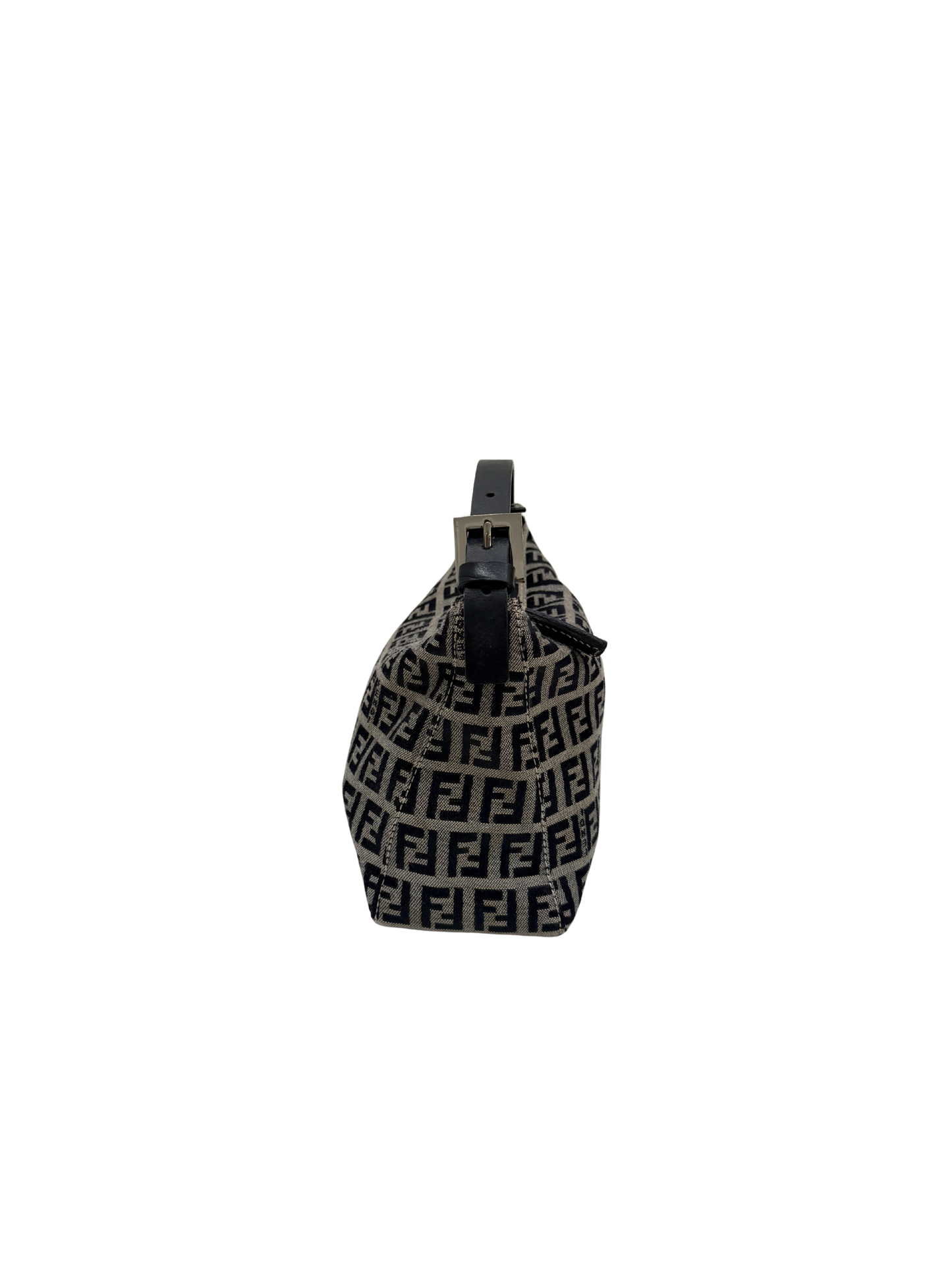 Fendi Zucca Pochette Bag - Navy