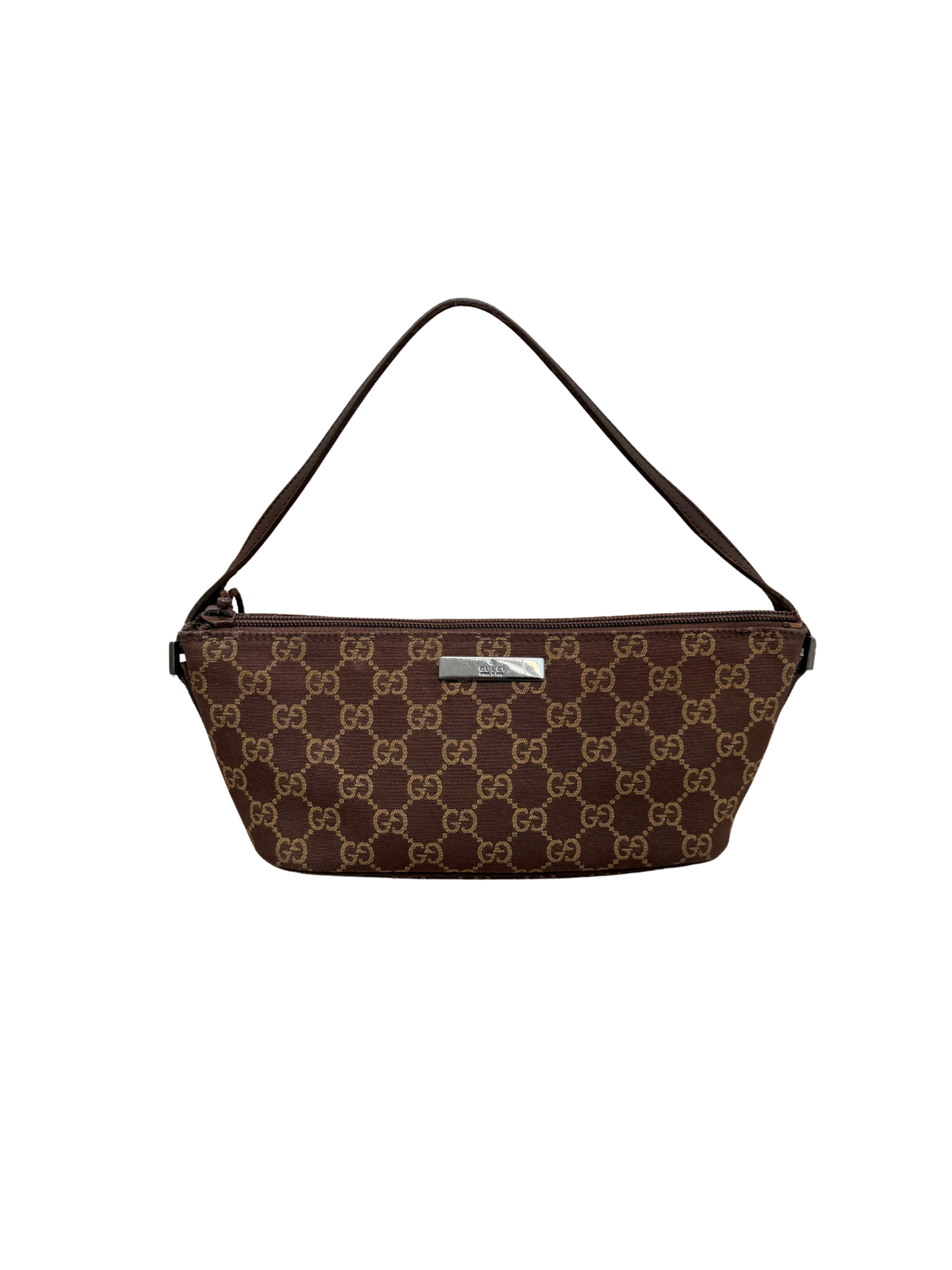 Gucci Boat Pochette - Brown