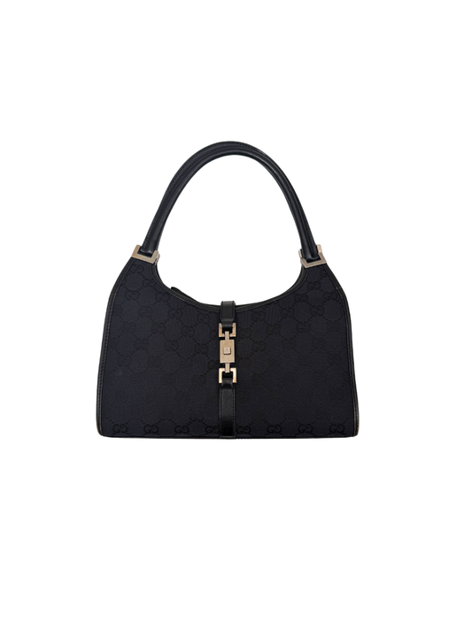 Gucci Jackie Bag - Black Canvas
