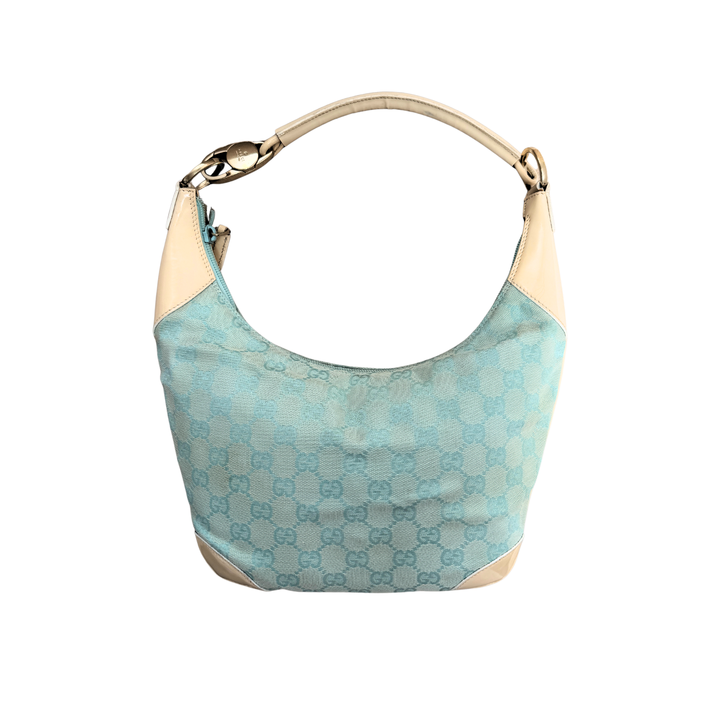 Gucci Monogram Hobo Bag - Blue
