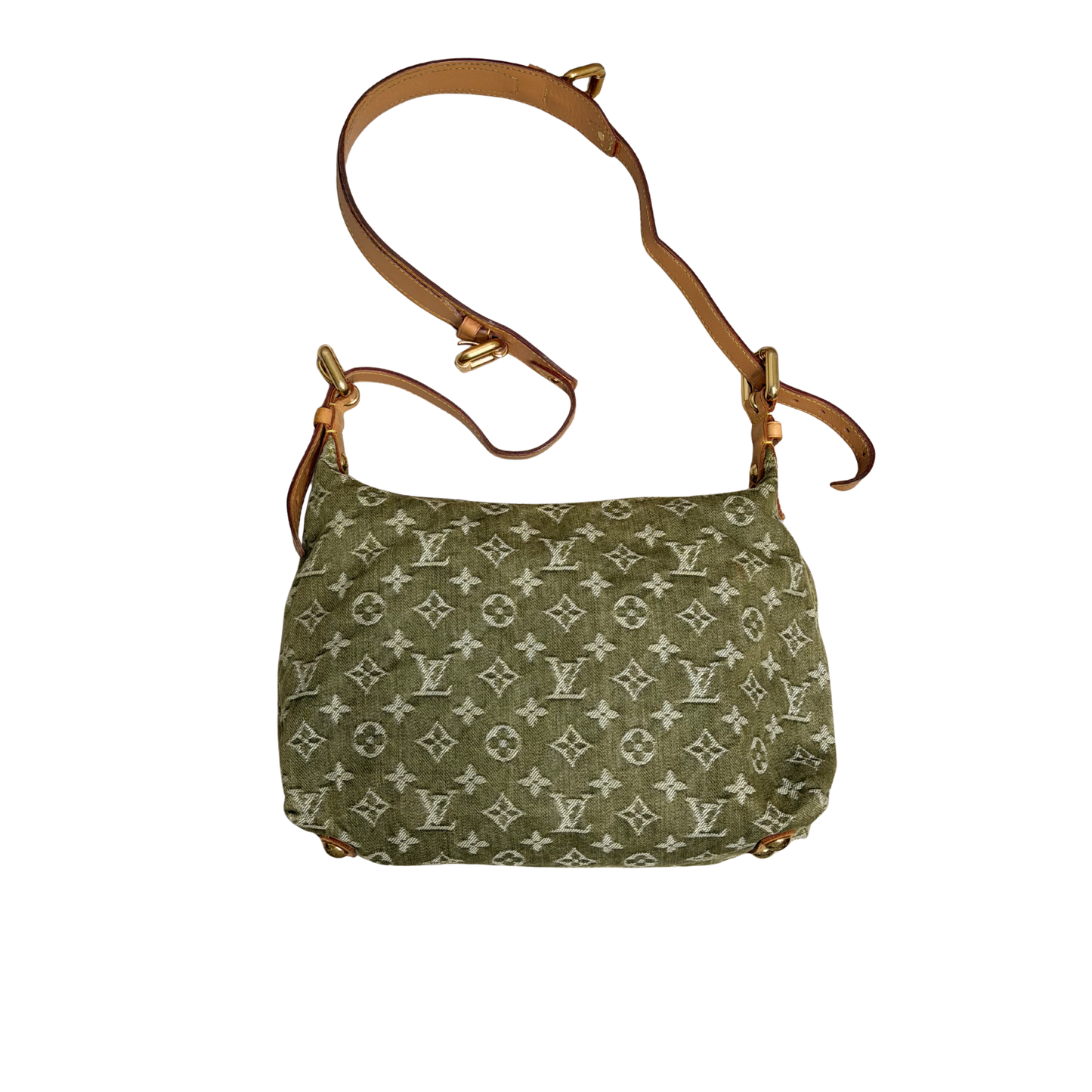 Louis Vuitton Baggy PM Monogram Shoulder Bag - Khaki