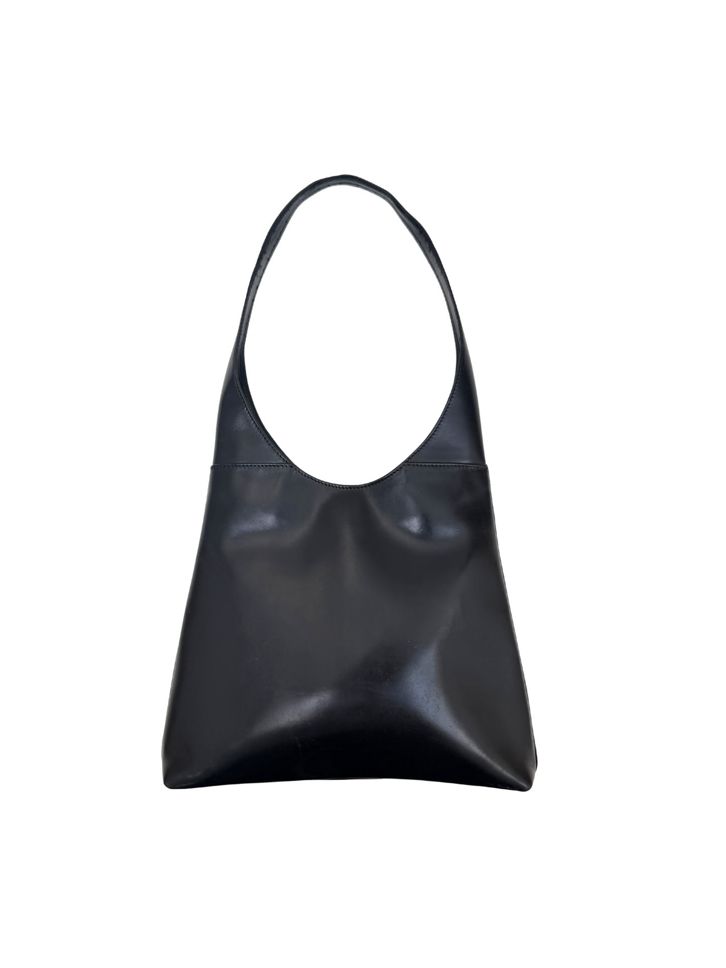 Triple G Gucci Shoulder Bag - Black