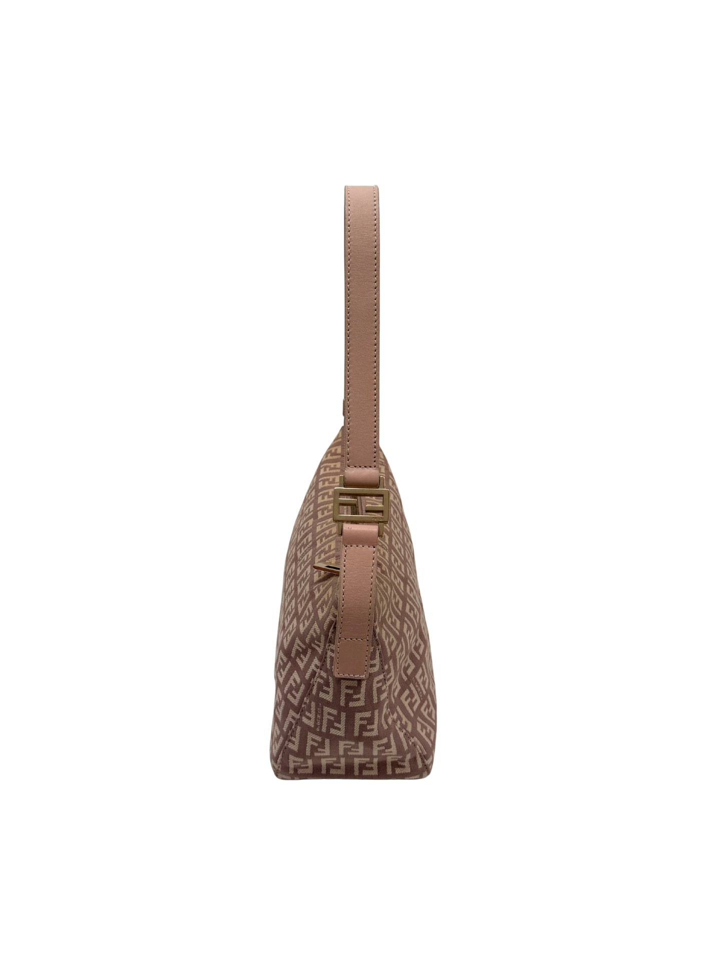 Fendi Zucca Pochette Bag - Dusty Pink