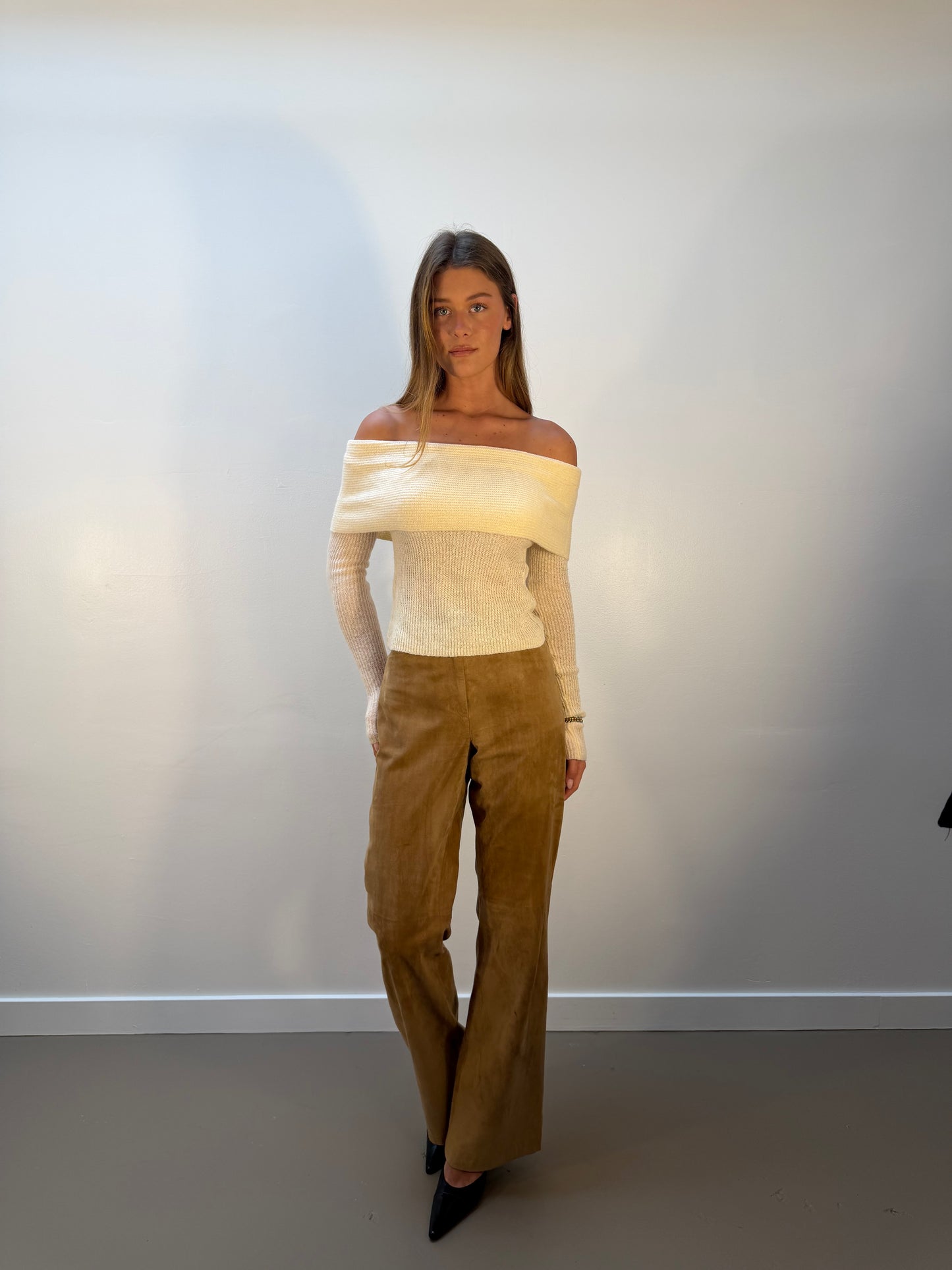Marlowe Top in Ivory