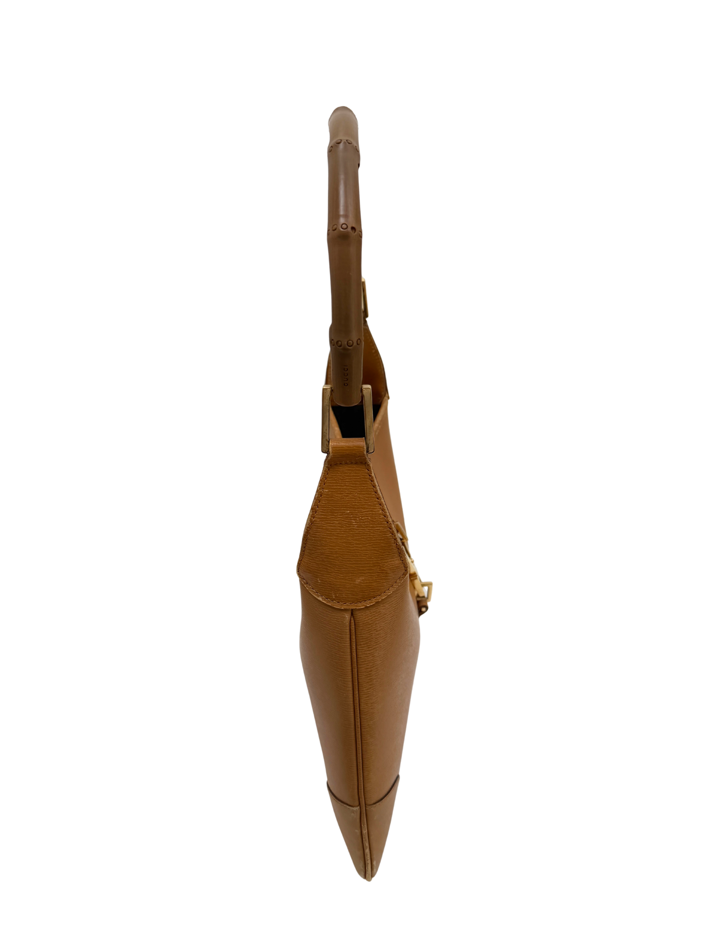 Gucci Bamboo Jackie Bag - Tan