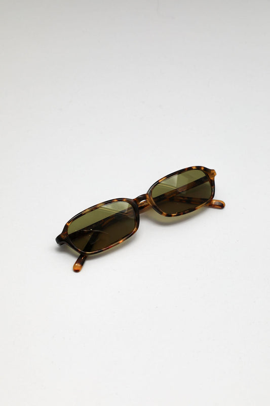 Ralph Lauren Amber Tortoiseshell Rectangular Sunglasses