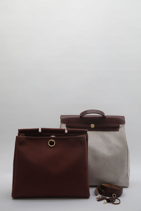 Hermes Herbag - Brown