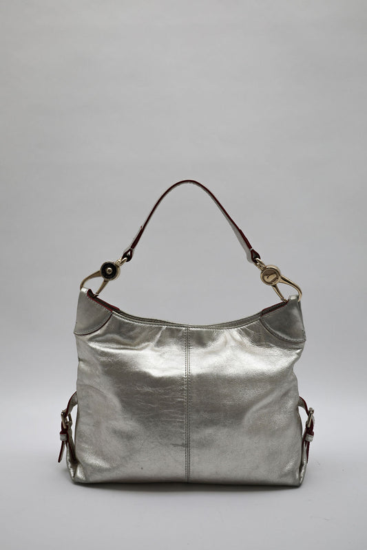 Dooney Shoulder Bag - Silver