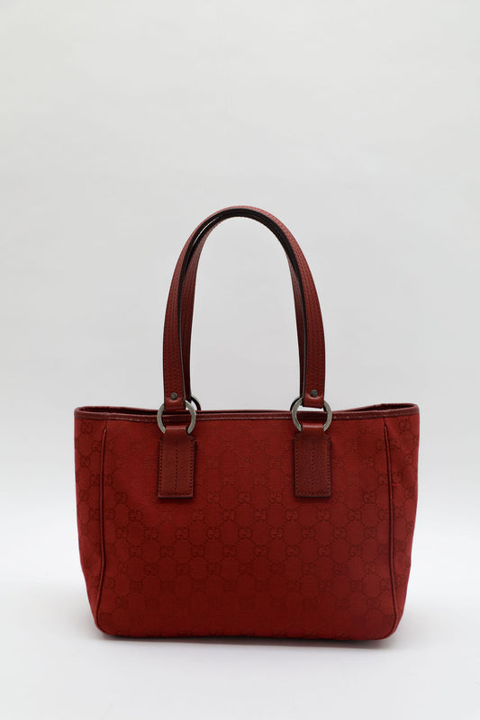 Gucci GG Canvas Bag - Red