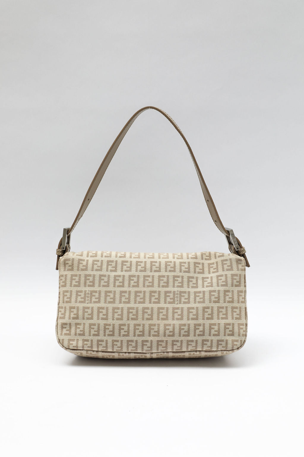 Fendi Zucca Baguette - Beige & Cream