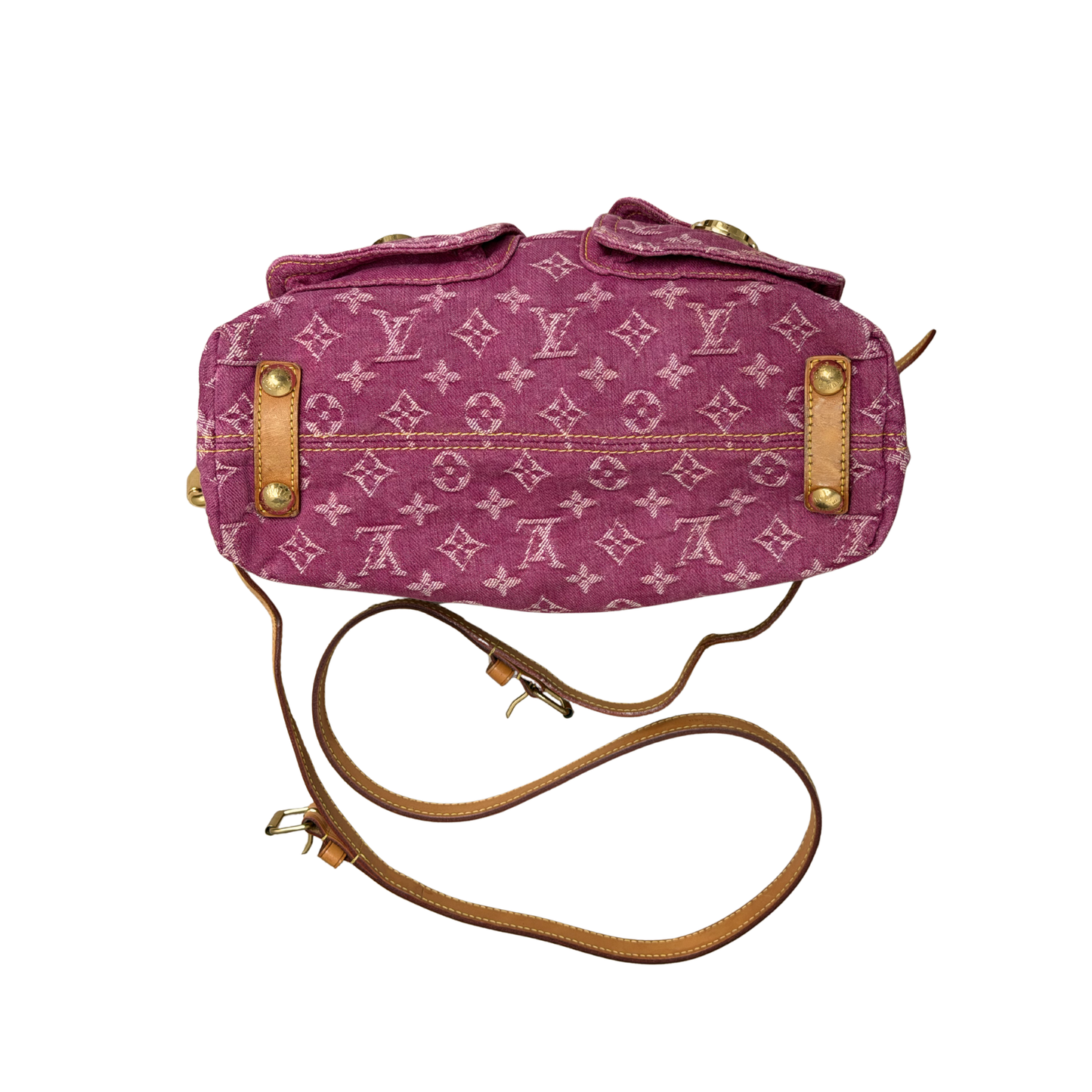 Louis Vuitton Baggy PM Monogram Shoulder Bag - Pink