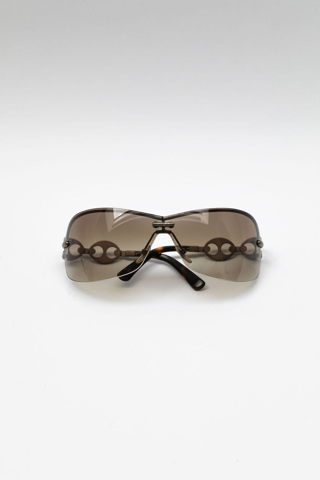 Gucci Rimless Horsebit 2772 Shield Sunglasses