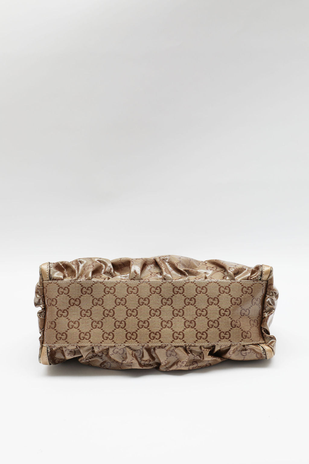 Gucci Abbey Crystal Hobo Bag - Gold