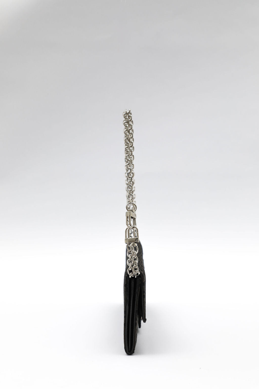Fendi Zucca Wallet on Chain - Black