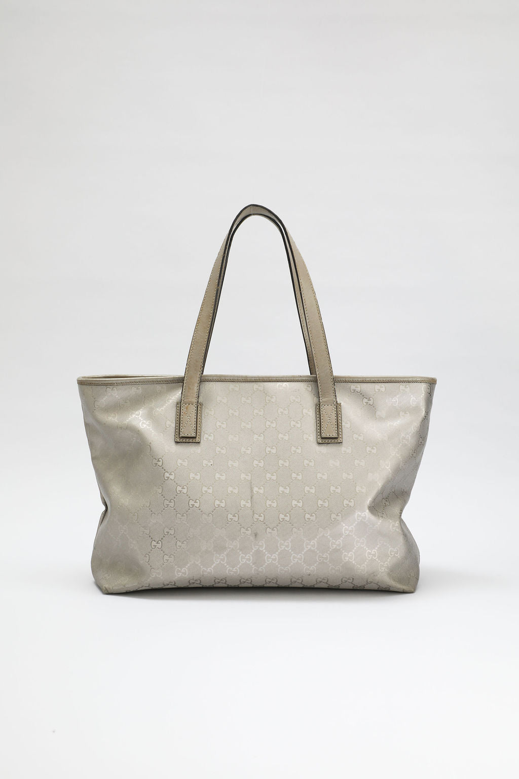 Gucci Imprimé Tote Bag - Silver