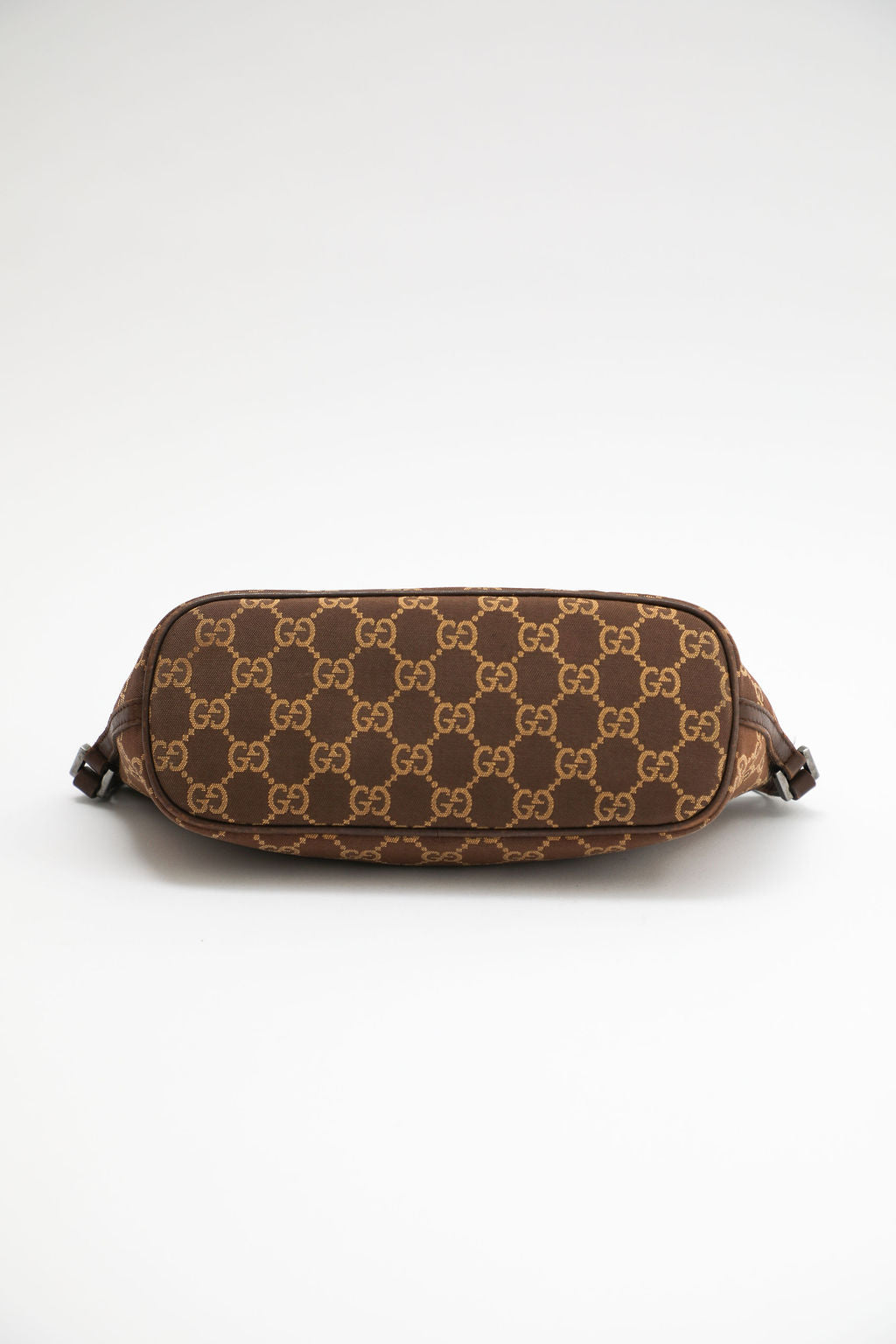 Gucci Monogram Boat Pochette - Brown