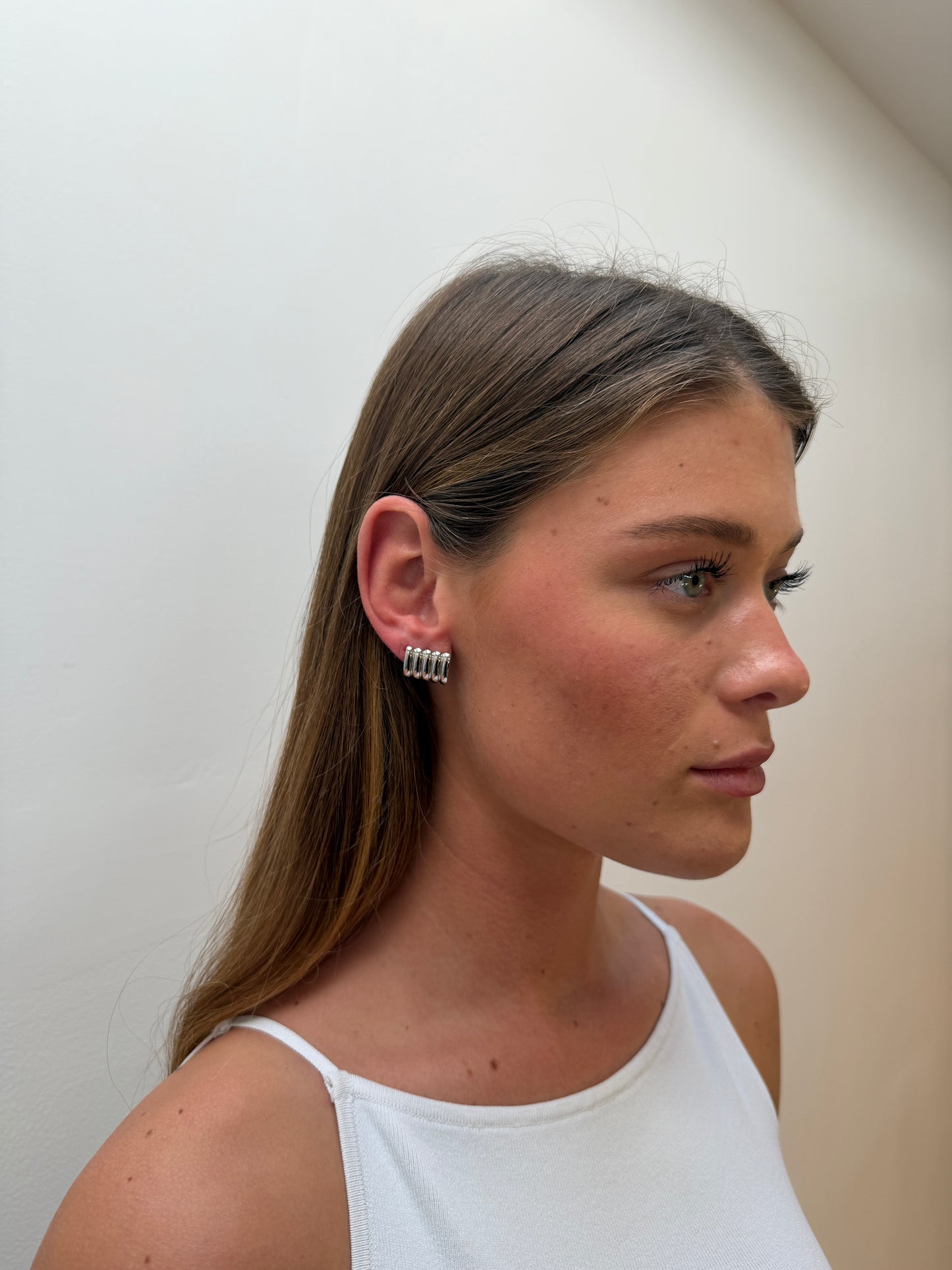 Clemmie Earrings Silver