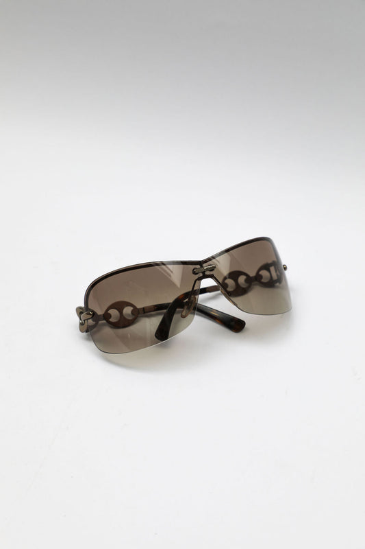 Gucci Rimless Horsebit 2772 Shield Sunglasses