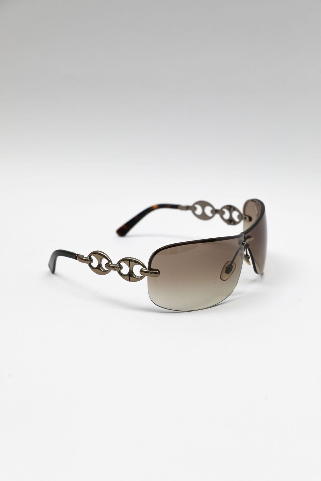 Gucci Rimless Horsebit 2772 Shield Sunglasses