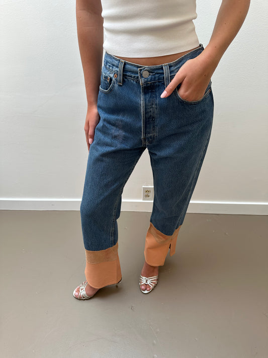 Levi Strauss x Bella Dahl Jeans - Blue & Pink (28)