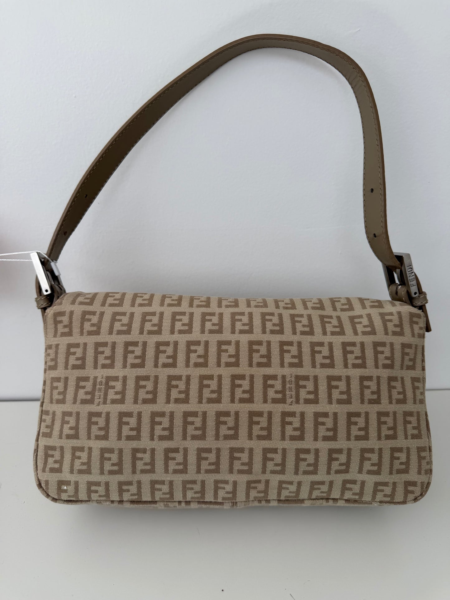 Fendi Zucca Baguette - Beige & Cream