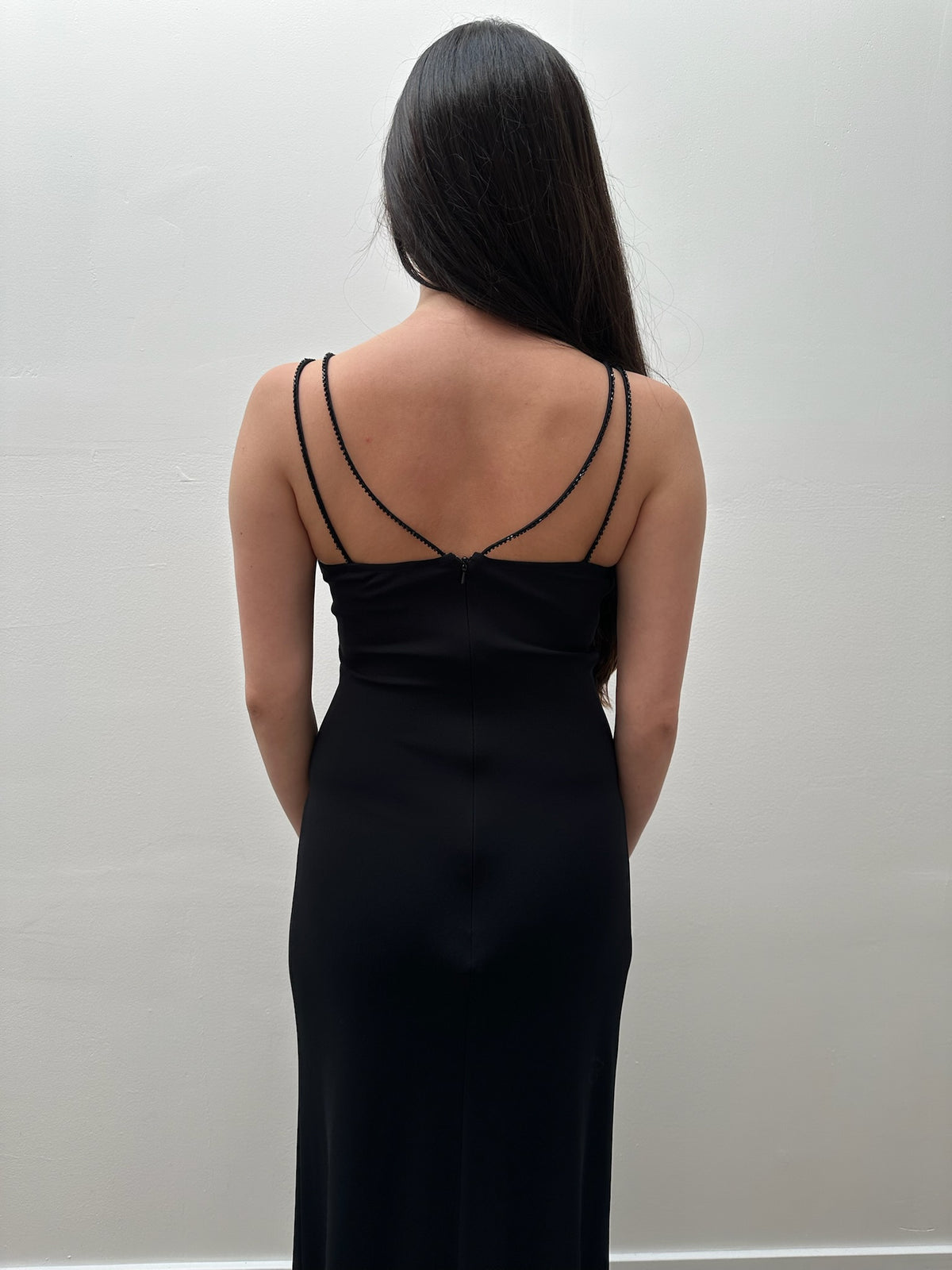 Rimini Black Beaded Gown (4)
