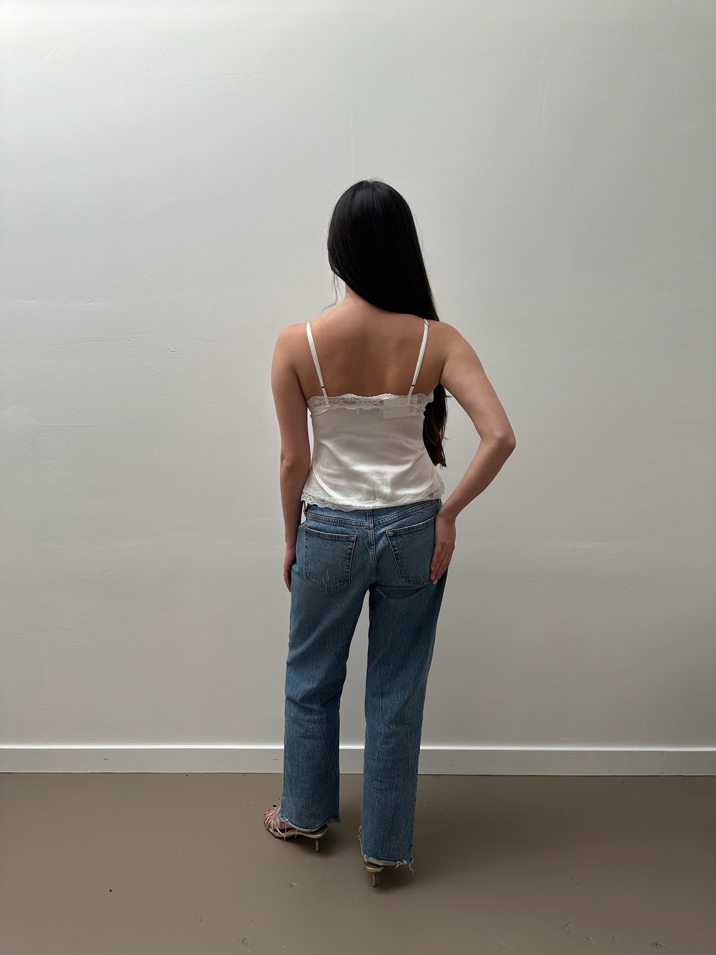 Blair Top in Ivory