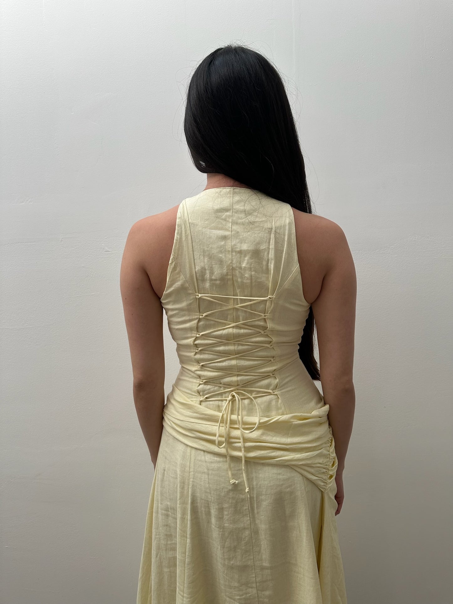 Victoire Dress in Honey Butter